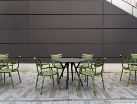 Стул уличный Siesta Paris (оливковый)