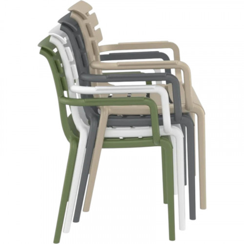 Стул уличный Siesta Paris (оливковый)