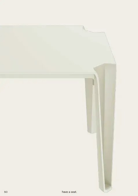 Стол прямоугольный уличный VLL- FERNE Lottie (кремовый, мятный)