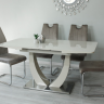 Стол обеденный модерн premium T Evro- Concord Beige gloss T-904 (160-200*90)