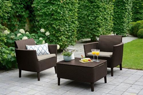 Комплект мебели для отдыха ECO- Keter Salemo set, коричневый