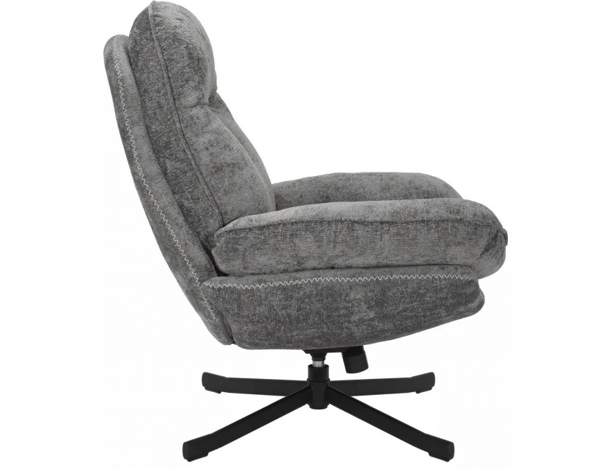 Кресло вращающееся SIGNAL Harper серый/ черный 