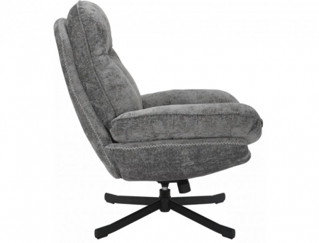 Кресло вращающееся SIGNAL Harper серый/ черный 