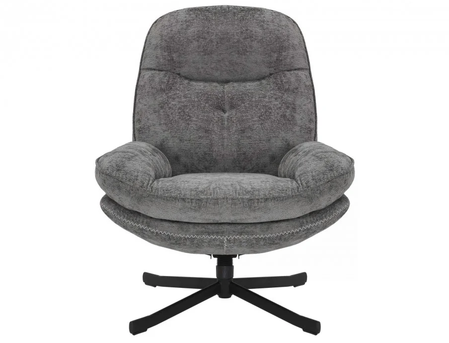 Кресло вращающееся SIGNAL Harper серый/ черный 