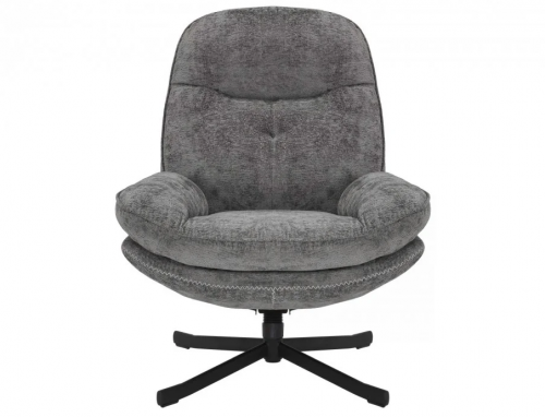 Кресло вращающееся SIGNAL Harper серый/ черный 