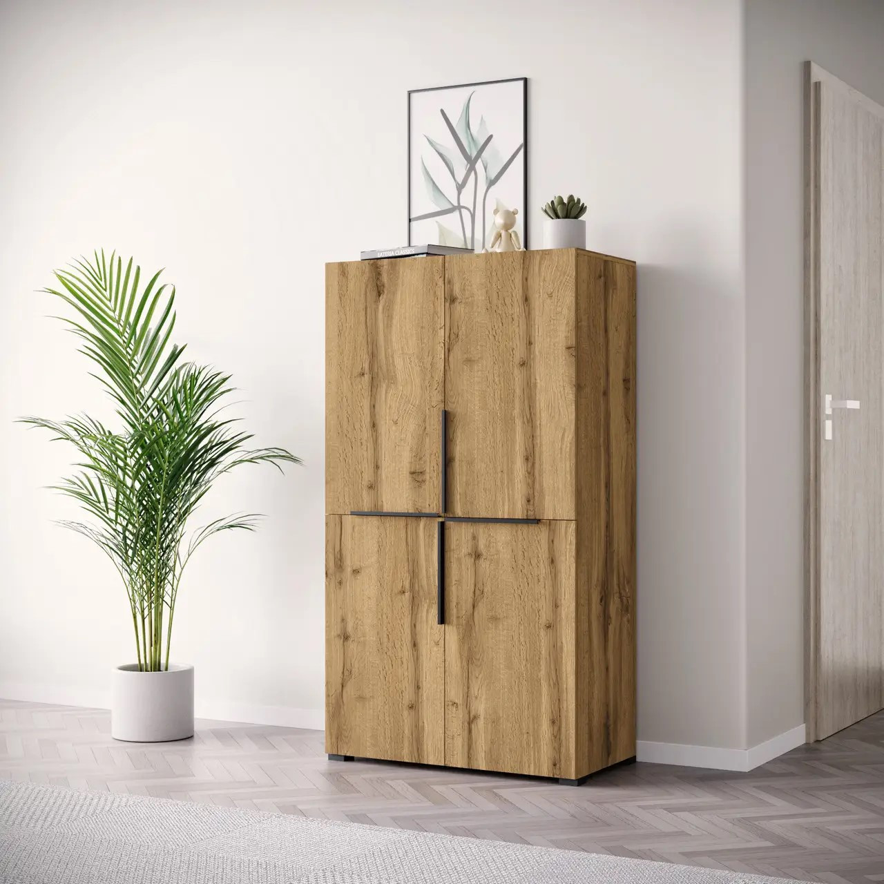 Шкаф низкий 145х80х42 cм KOD- ШК-1 Винус