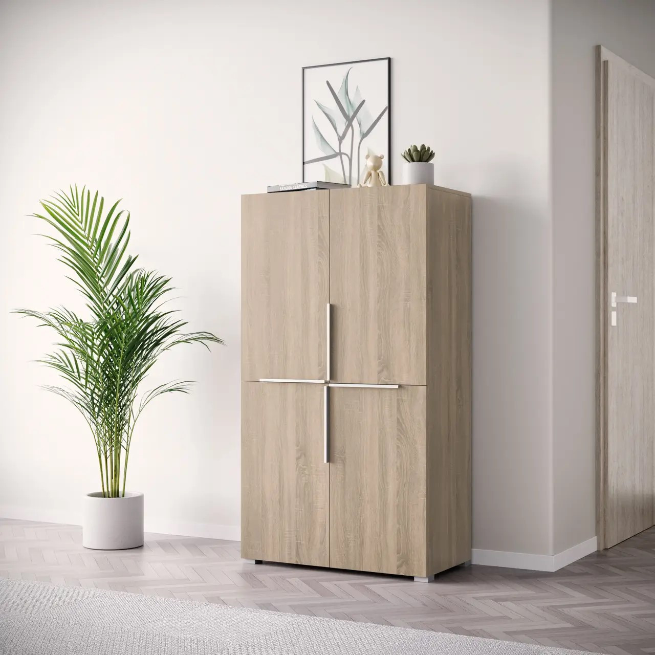 Шкаф низкий 145х80х42 cм KOD- ШК-1 Винус