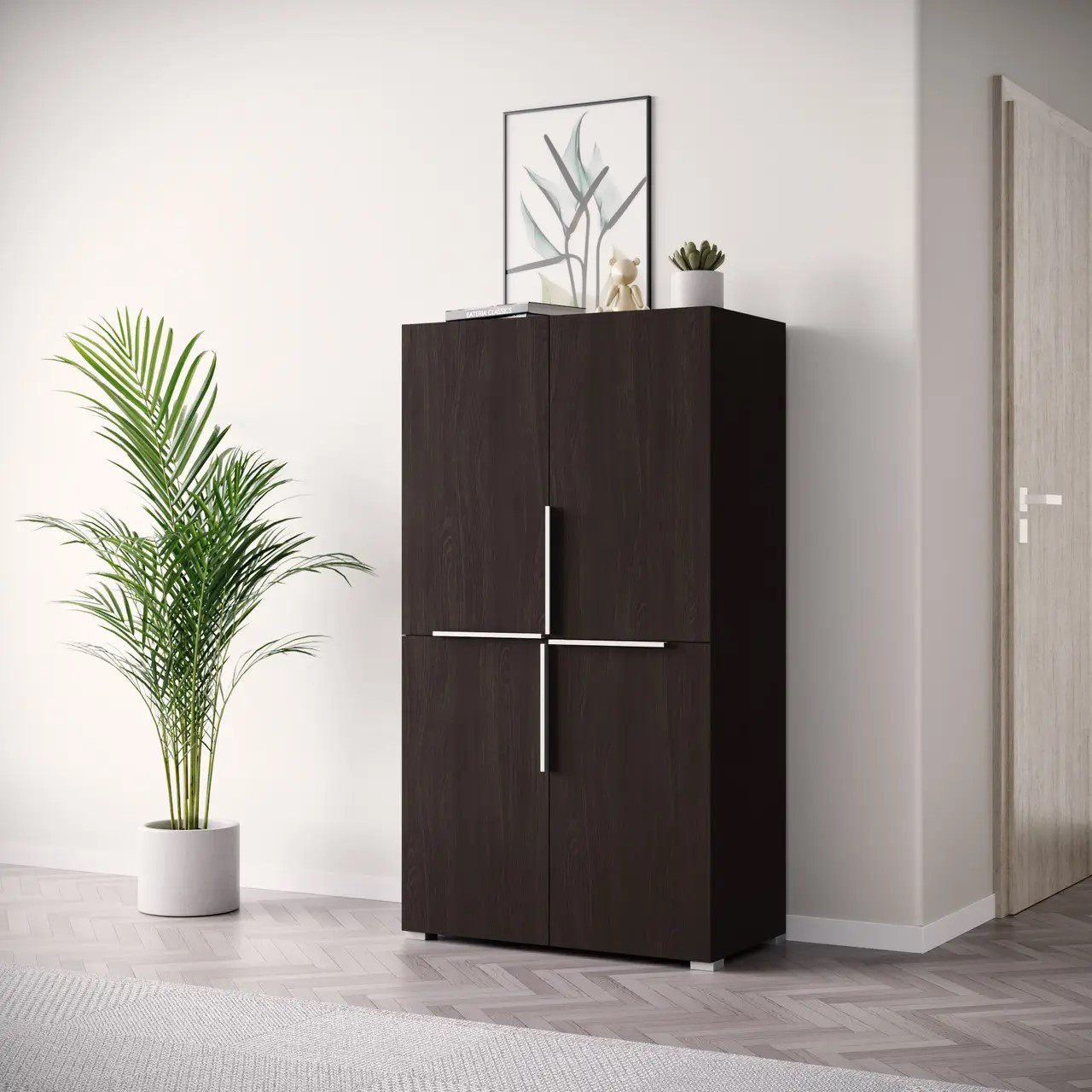 Шкаф низкий 145х80х42 cм KOD- ШК-1 Винус