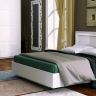 Кровать с подъемным механизмом MRK- Белла Глянец белый 1,6х2,0