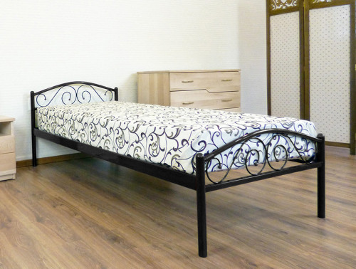 Кровать металлическая TPRO- EAGLE POLO 900x2000 black E1724