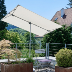 Зонт прямоугольный Glatz TEA- ALU Suncomfort Flex-Roof 195х140 см