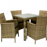 Комплект обеденный  из техноротанга VLL- Garden4You WICKER K13347