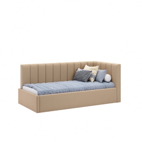 Кровать мягкая MRK- Шайн 90х200 с подъемным механизмом  