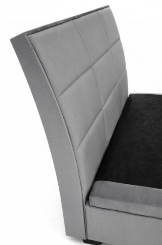 Кровать двуспальная HALMAR CONTINENTAL_2-160 (пепельный) 160х200 