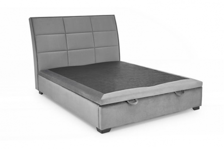 Кровать двуспальная HALMAR CONTINENTAL_2-160 (пепельный) 160х200 