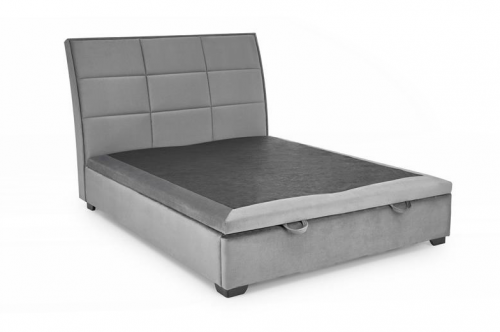 Кровать двуспальная HALMAR CONTINENTAL_2-160 (пепельный) 160х200 