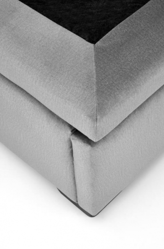 Кровать двуспальная HALMAR CONTINENTAL_2-160 (пепельный) 160х200 