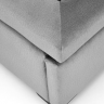 Кровать двуспальная HALMAR CONTINENTAL_2-160 (пепельный) 160х200 
