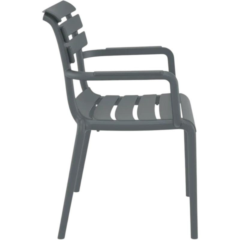 Стул уличный Siesta Paris (серый)