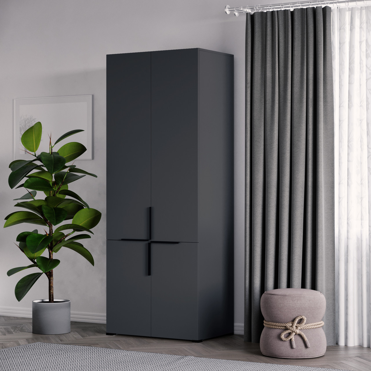 Шкаф Винус-80 211х80х52 cм KOD- ШК-2 Винус