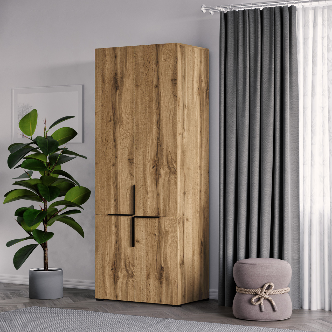 Шкаф Винус-80 211х80х52 cм KOD- ШК-2 Винус