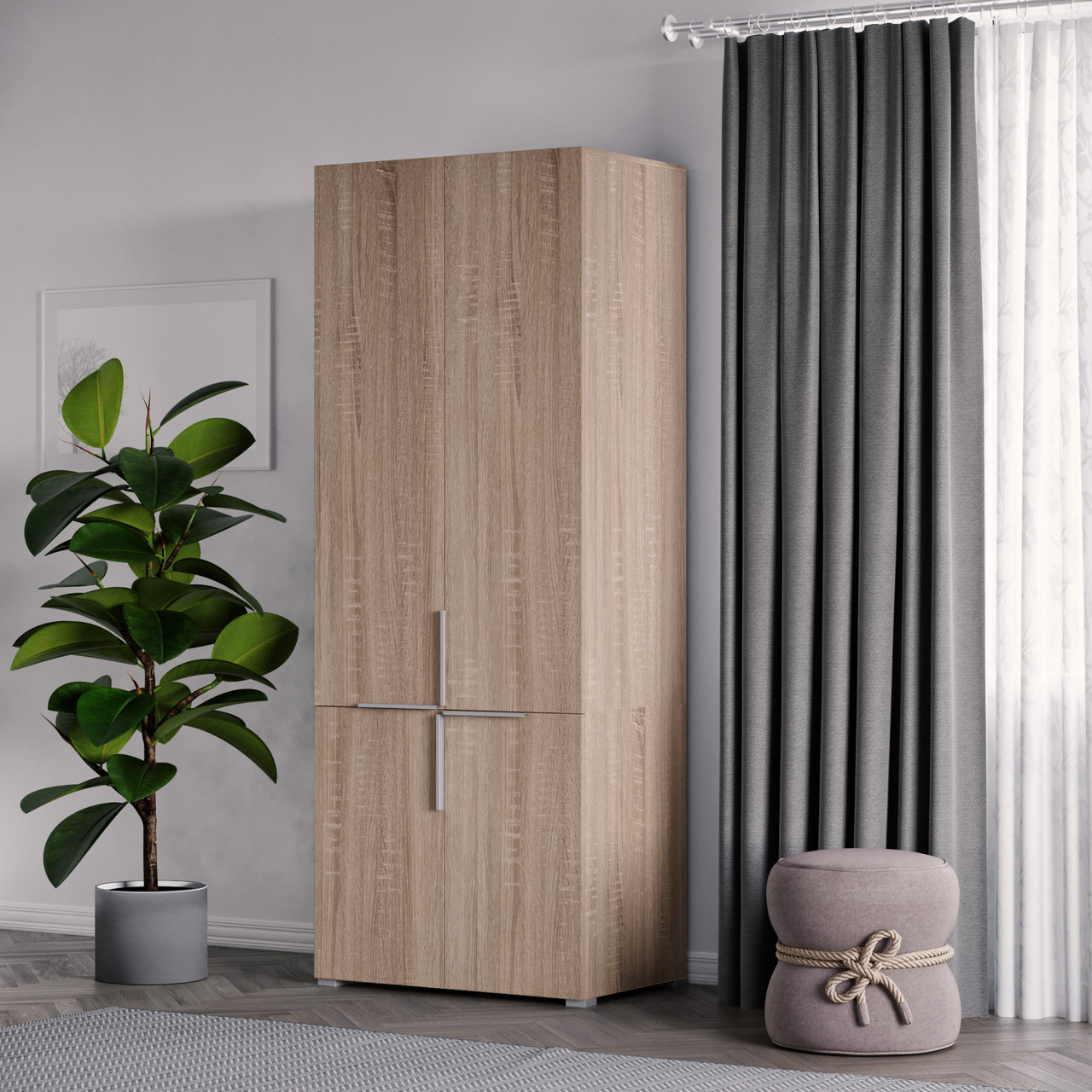 Шкаф Винус-80 211х80х52 cм KOD- ШК-2 Винус