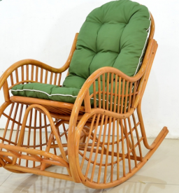 Кресло - качалка из натурального ротанга CRU- Penel, kk00099