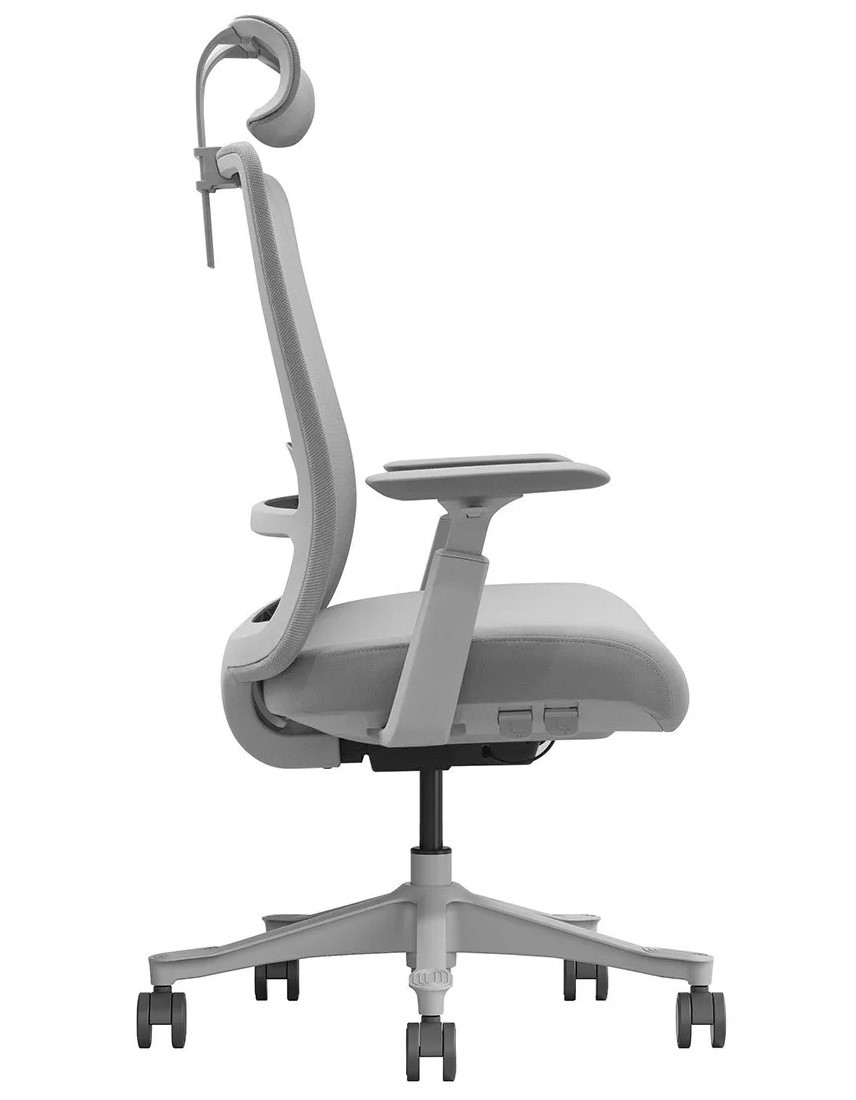 Крісло для оператора LUX- V1-GH-02 GREY ергономічне