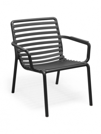Кресло из полипропилена Nardi DEI- Doga Relax (антрацит/белый)