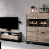 Стенка Perfect Home Арден / Arden C Дуб санд гранж/матера