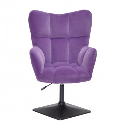 Офисное кресло OND- Oliver (Оливер) Б-Т пурпурный B-1013 4-BK-BASE