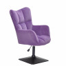 Офисное кресло OND- Oliver (Оливер) Б-Т пурпурный B-1013 4-BK-BASE