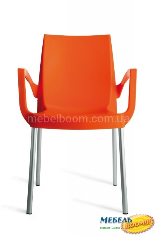 Кресло из полипропилена GRANDSOLEIL CA- BOULEVARD ORANGE