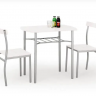 Столовый набор PL- HALMAR LANCE + 2 стула (белый)