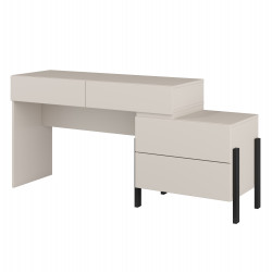 Туалетный столик Helvetia JUKON S 24KSND03 (кашемир/черный)