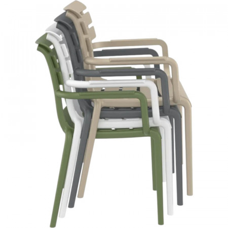 Стул уличный Siesta Paris (белый)