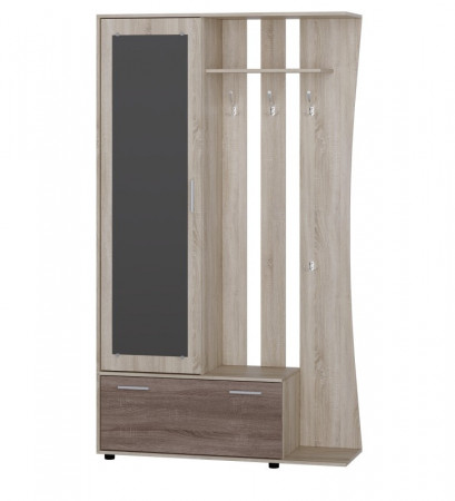 Прихожая(модульная) EVR- Бриз-7 дуб Сонома + трюфель