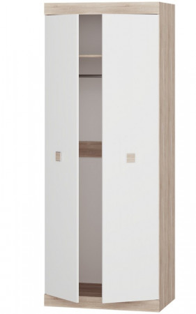 Спальня (модульная) EVR- Соната-2 дуб Сонома + фасад белый