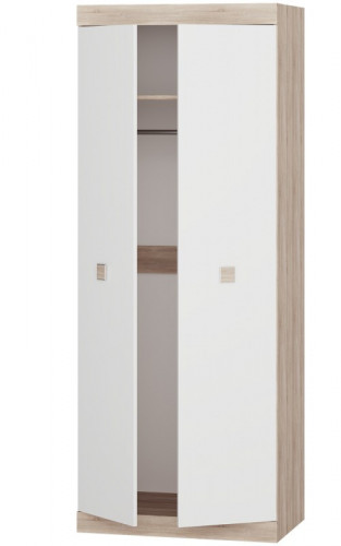 Спальня (модульная) EVR- Соната-2 дуб Сонома + фасад белый