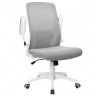 Компьютерное кресло поворотное INI- ARIA серый/белый 