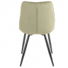 Стул INI- CHARLIE черный каркас/оливковый