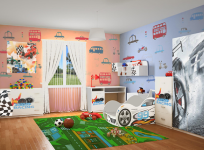 Комплектующие для детской комнаты VRN- серии Драйв 
