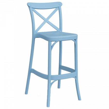 Стул барный TYA- Capri Голубой