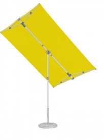 Зонт прямоугольный Glatz TEA- ALU Suncomfort Flex-Roof желтый, 210х150 см
