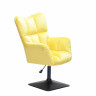 Фото №2 - Офисное кресло OND- Oliver (Оливер) Б-Т желтый B-1027 4-BK-BASE