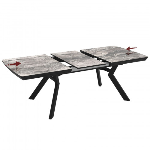Стол раздвижной Avn- ROBAT 160-360x100 Cosmos Glossy