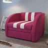 Кресло-кровать VRN- SMART 80х170 см (красный, розовый)