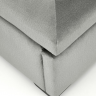 Кровать двуспальная HALMAR CONTINENTAL_1-160 (пепельный) 160х200  