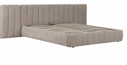 Кровать с подьемным механизмом CRV- Walluxe taupe 180*200  