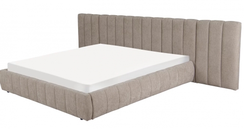 Кровать с подьемным механизмом CRV- Walluxe taupe 180*200  
